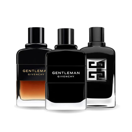 3er Duft-Set: Givenchy GENTLEMAN, Givenchy GENTLEMAN RESERVE PRIVEE and Givenchy GENTLEMAN SOCIETY - 100ml