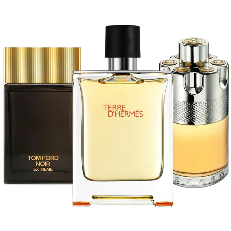3er Duft-Set: Terre d’Hermès, Azzaro Wanted and Tom Ford Noir Extreme - 100ml
