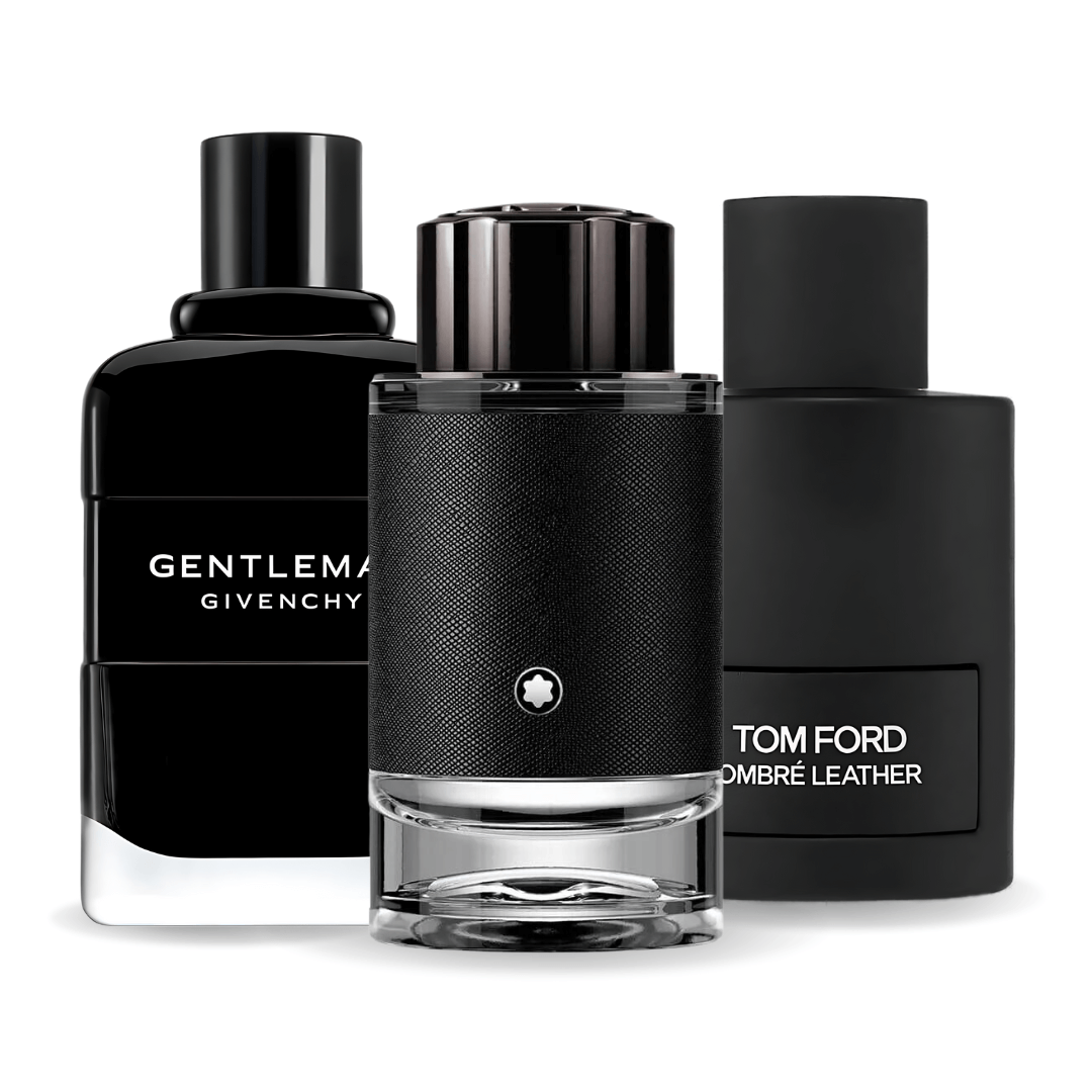 KIT: TOM FORD OMBRE LEATHER, GIVENCHY GENTLEMAN, MONTBLANC EXPLORER